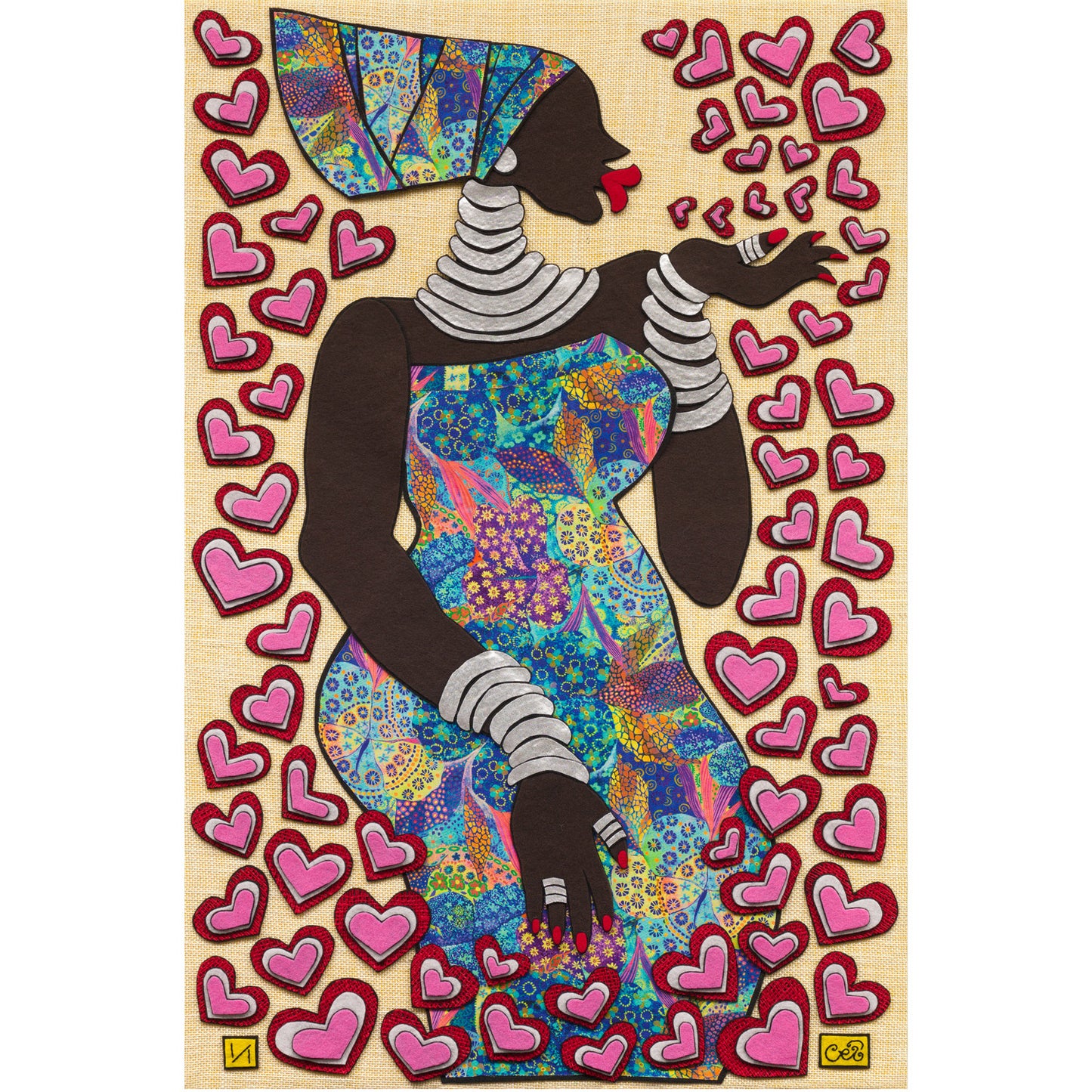 "Sending Sweet Kisses II" Limited Edition Print